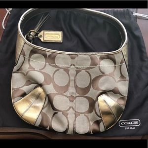 Coach handbag with duster!